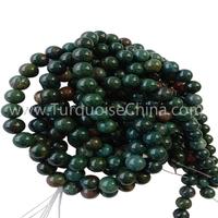 Wonderful Bloodstone Round Beads Fit For Man Woman