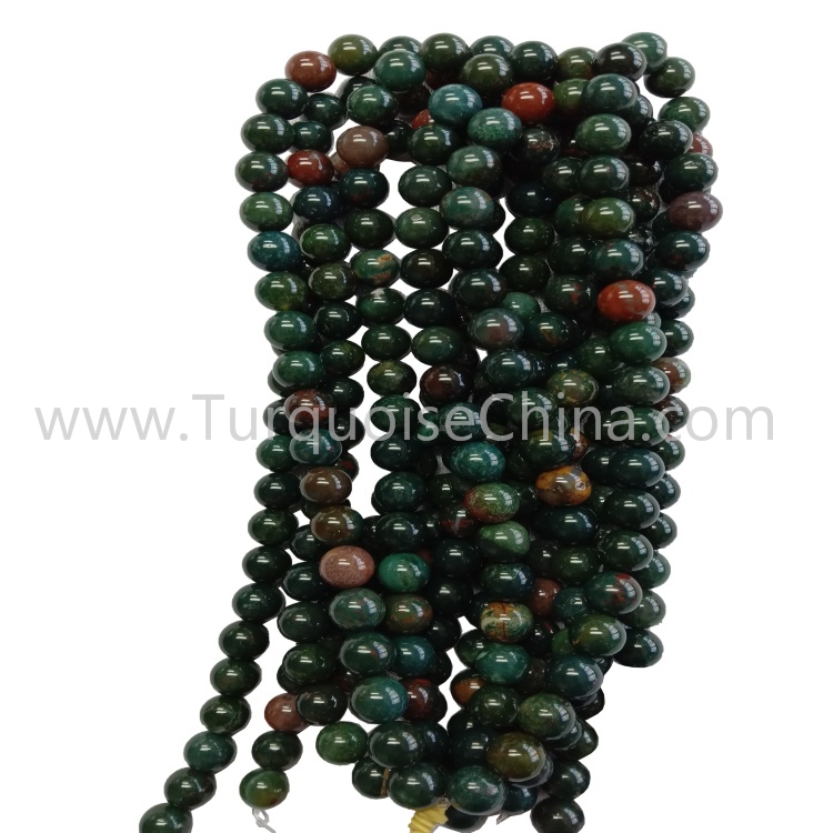 Natural Popular Bloodstone Round Beads Wholesale