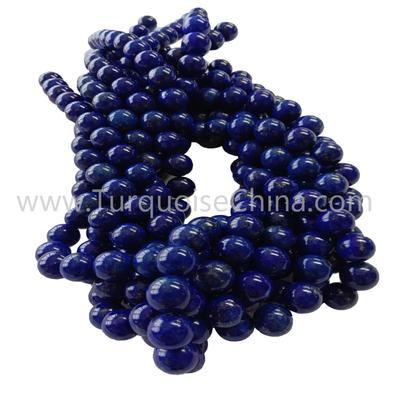Genuine Lapis Round Beads Gemstone For Making Jewelry