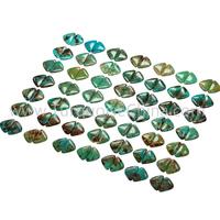 29.4x18x3.8mm Hot-sale Turquoise Triangle Cabochon Pairs Wholesale
