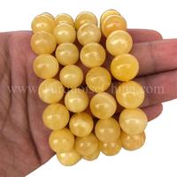 Authentic Cute Amber Bracelet Conglobate Beads Honey Style