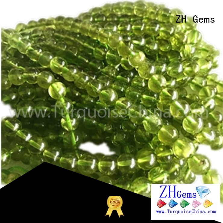 great real gem beads supply for necklace