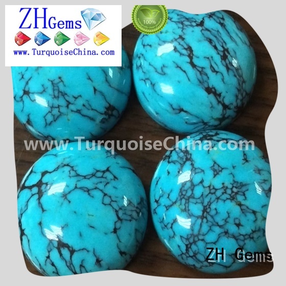 beautiful genuine turquoise cabochon reliable supplier for bracelet