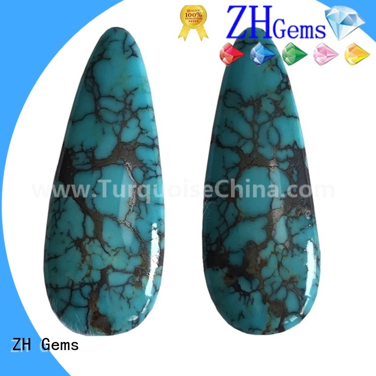 ZH Gems excellent pear shaped cabochons supplier for necklace