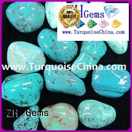 ZH Gems beautiful turquoise nuggets wholesale professional supplier for necklace