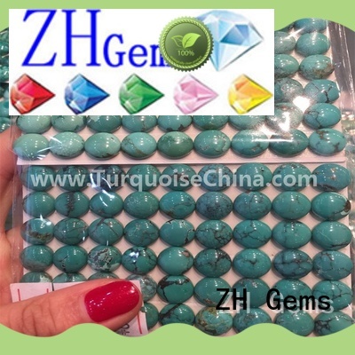 good quality loose turquoise gemstones supplier for jewellery making