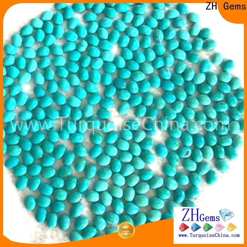 ZH Gems natural turquoise bead strands reliable supplier for necklace