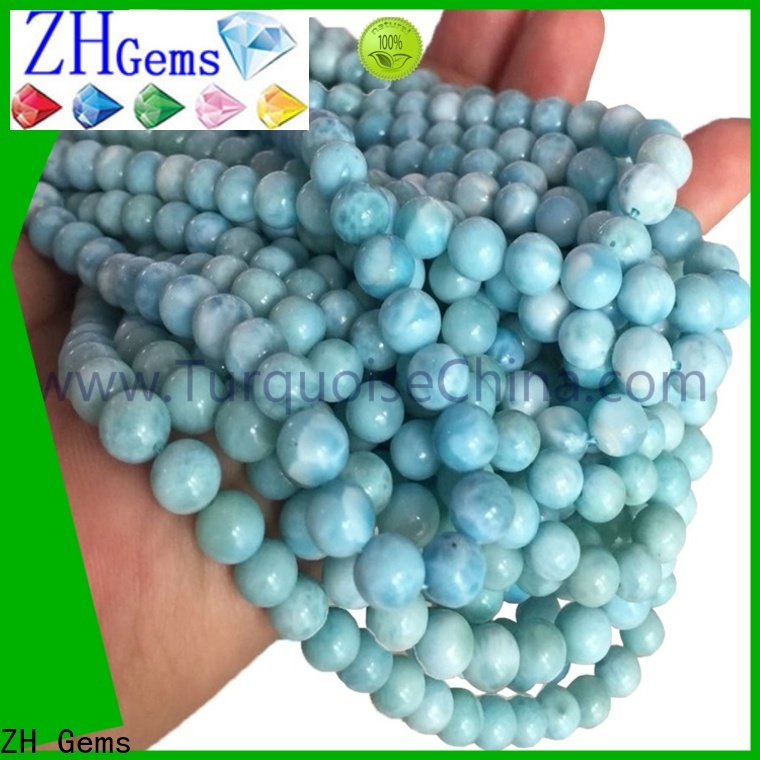 ZH Gems faceted gemstone beads wholesale professional supplier for jewellery making