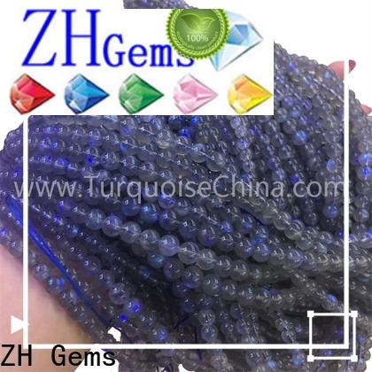 ZH Gems unusual gemstone beads supply for bracelet