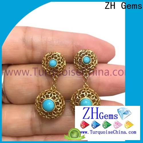ZH Gems turquoise jewelry earrings professional supplier for jewelry supplier