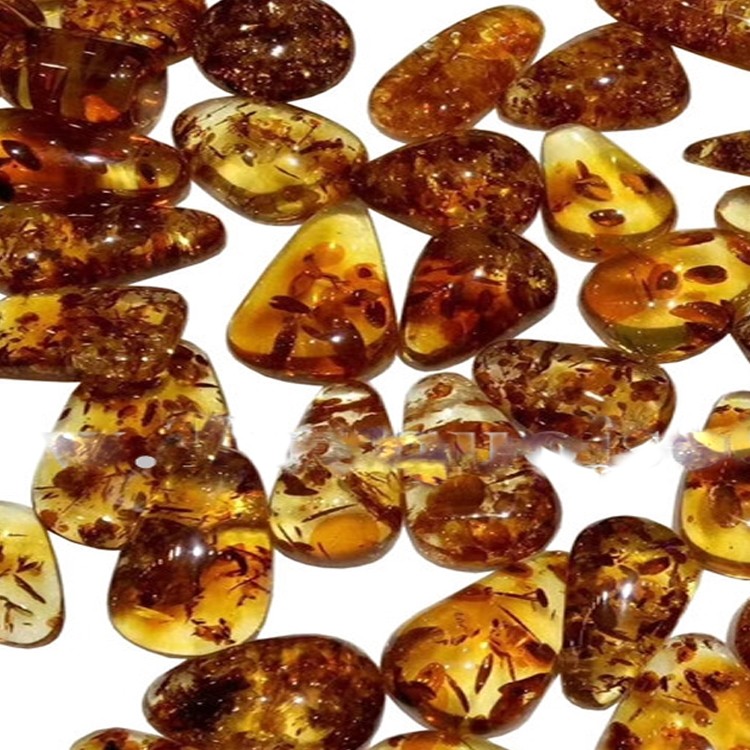 ලස්සන ස්වාභාවික ඇම්බර් මී මැස්කම් බබෝන් ජල බිංදු හැඩය කහ මැණික් ගල් ආභරණ 13