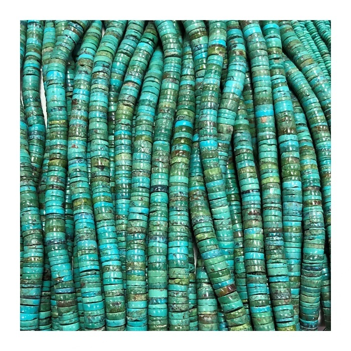 Turquoise heishi