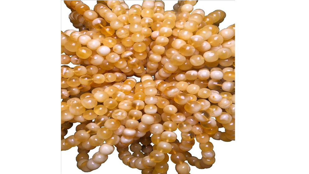 Amber beads