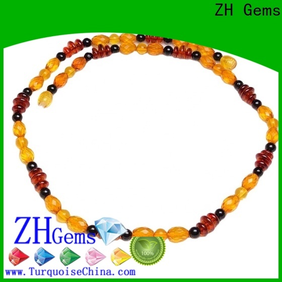 ZH Gems gemstone necklace designs professional supplier for jewelry store