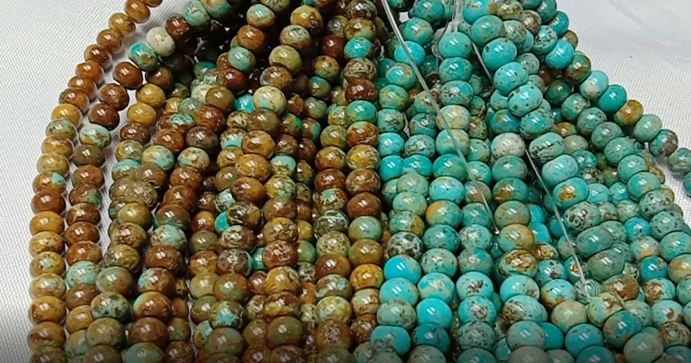 Turquoise beads