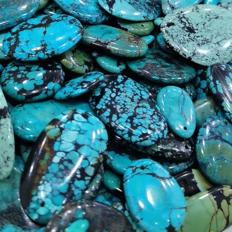 Wholesale Lot Turquoise Tibetan Turquoise cabochon Healing Turquoise Stone