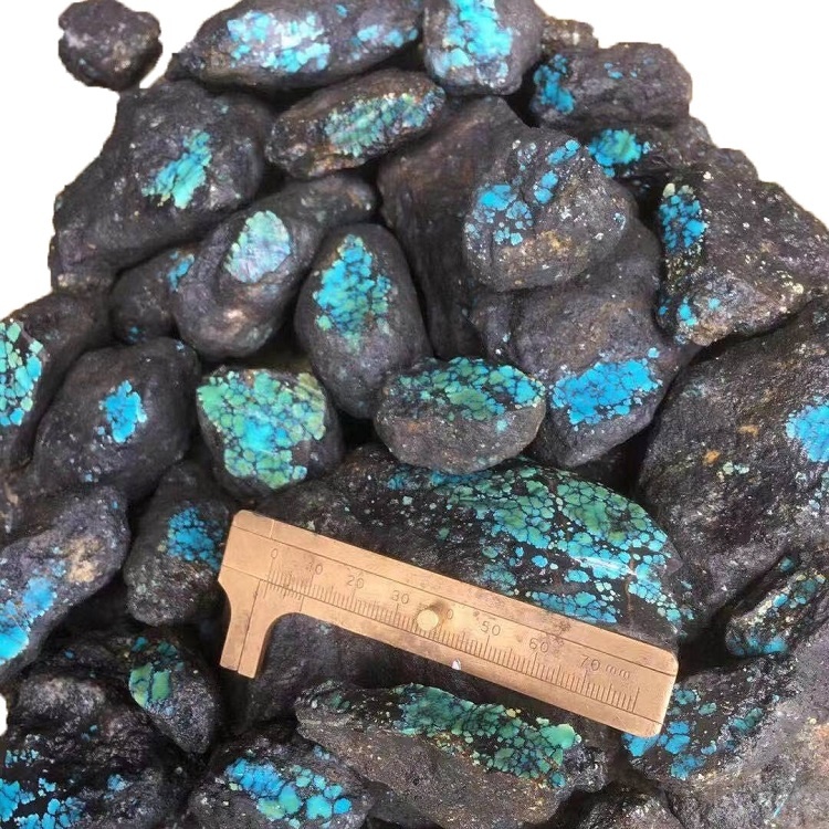 Beste rowwe turkoois klippe te koop betroubare verskaffer | Zh juwele 8