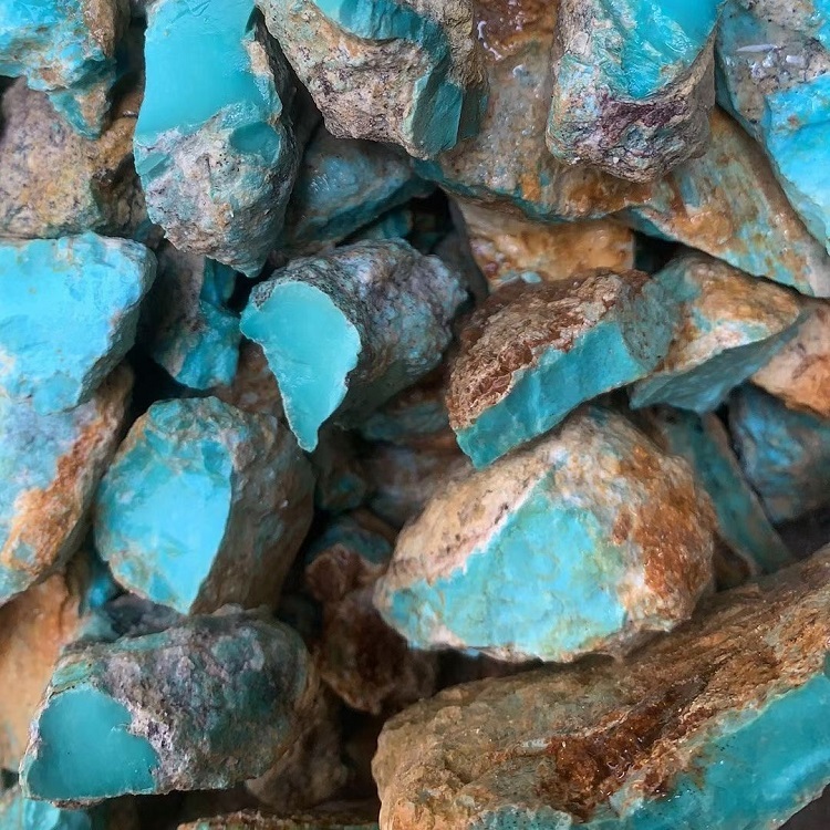 Natural Raw Turquoise Jewelry Making