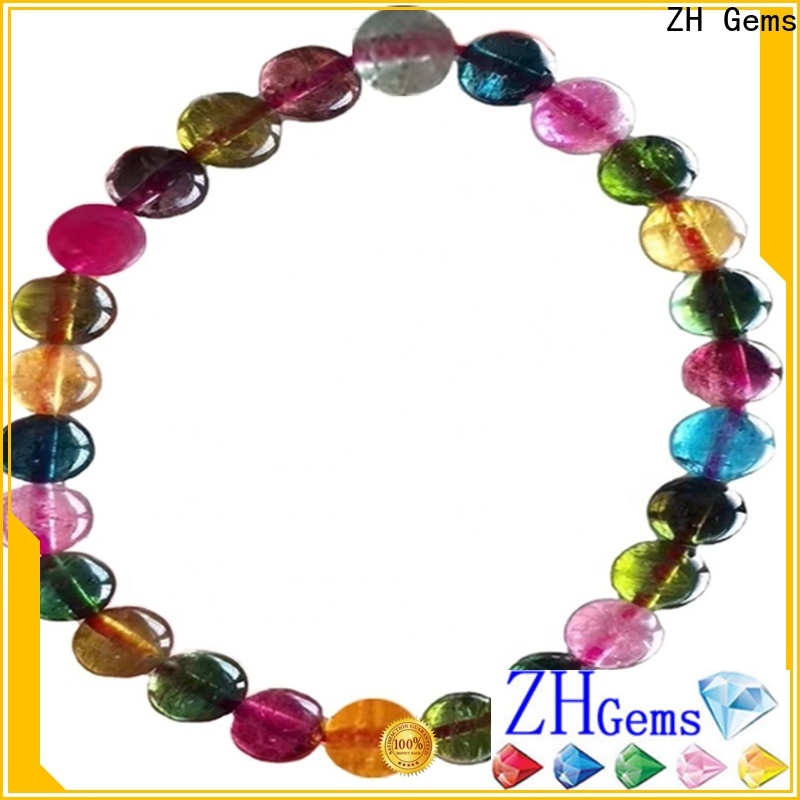 ZH Gems perfect real gemstone bracelets supplier for jewelry industry