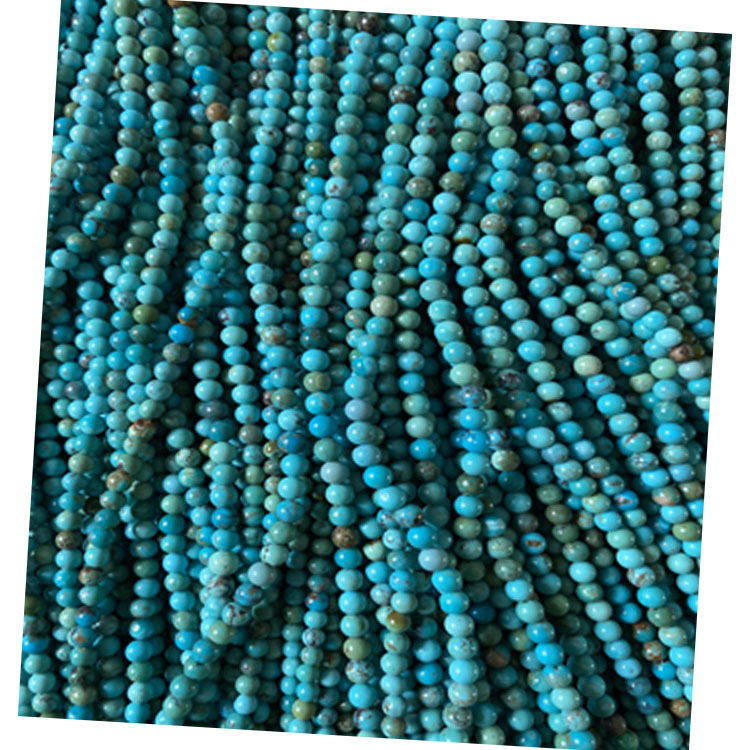 Beautiful natural turquoise stone bead
