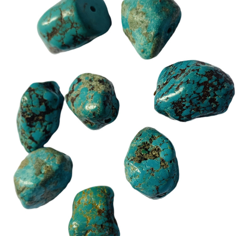 Rare Natural Kingman Turquoise Beads